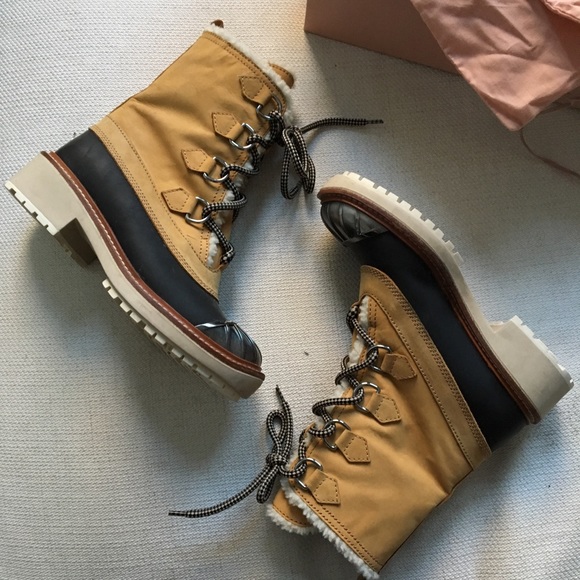 Miu miu leather snow boots - Picture 2 of 5